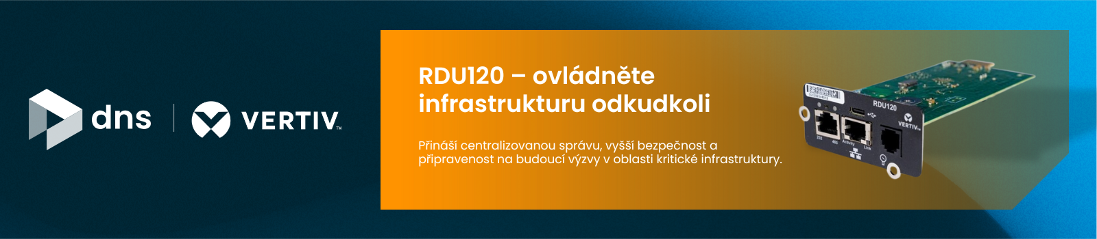 RDU120 – ovládněte infrastrukturu odkudkoli